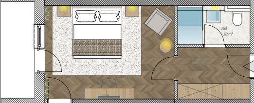 Doppelzimmer Comfort 1