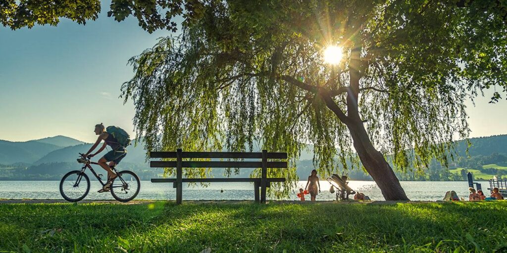Sommer-am-Tegernsee-mit Rad